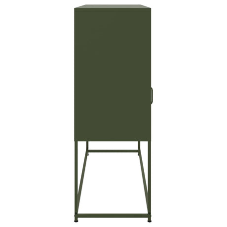 Sideboard Olive 100.5X39X107 Cm Steel