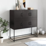 Sideboard 100.5X39X107 Cm Steel