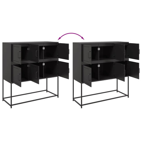 Sideboard 100.5X39X107 Cm Steel