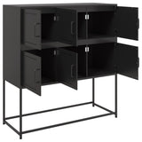 Sideboard 100.5X39X107 Cm Steel
