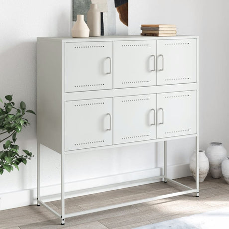 Sideboard 100.5X39X107 Cm Steel
