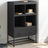 Highboard 68.5X39X111.5 Cm Steel