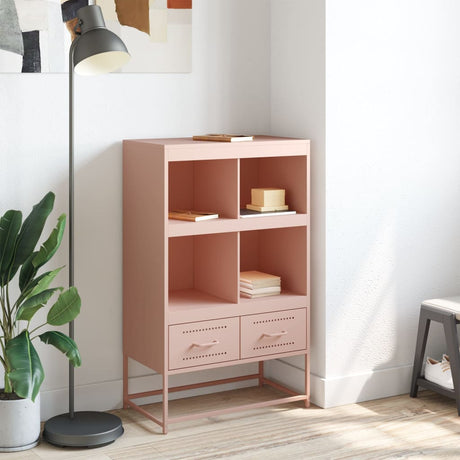 Highboard 68.5X39X111.5 Cm Steel