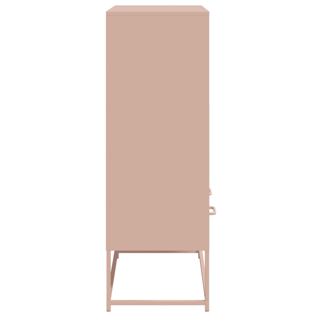 Highboard 68.5X39X111.5 Cm Steel
