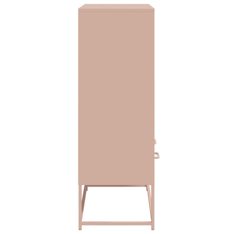 Highboard 68.5X39X111.5 Cm Steel
