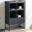 Highboard 68.5X39X111.5 Cm Steel