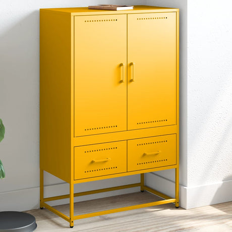 Highboard Olive 68X39X111.5 Cm Steel