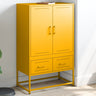 Highboard Olive 68X39X111.5 Cm Steel