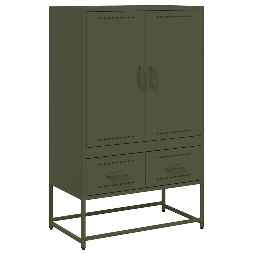Highboard Olive 68X39X111.5 Cm Steel