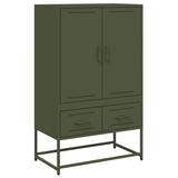 Highboard Olive 68X39X111.5 Cm Steel