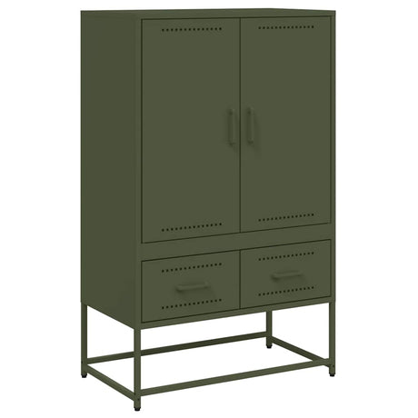Highboard Olive 68X39X111.5 Cm Steel
