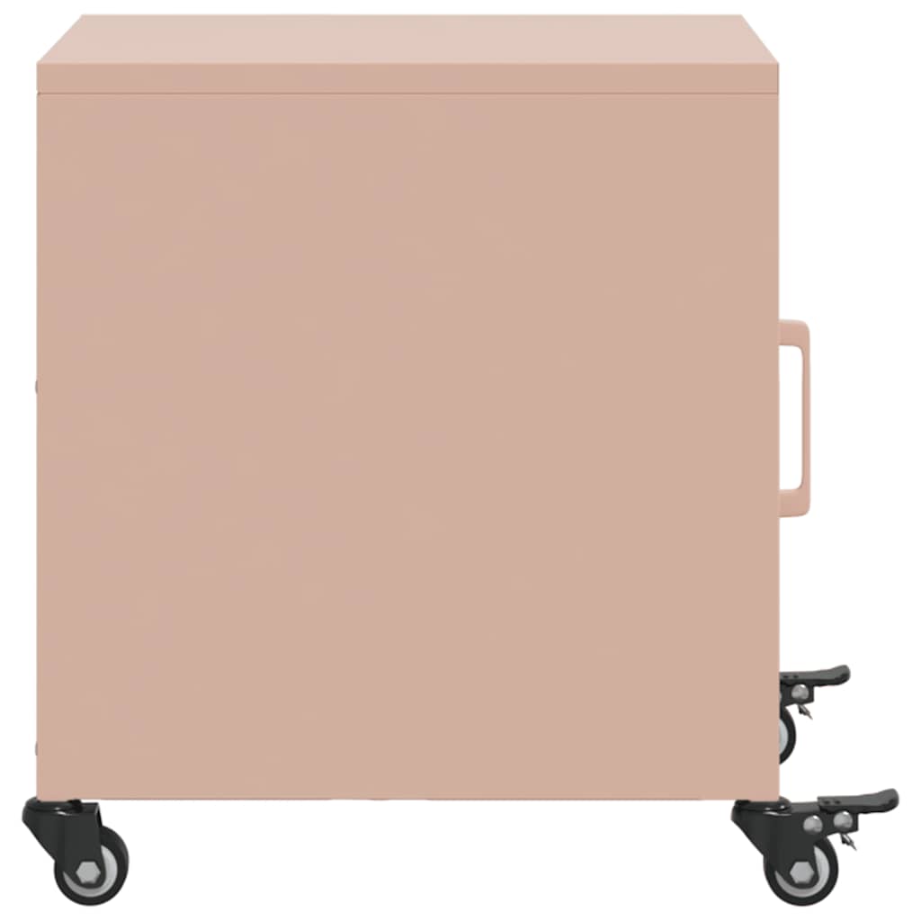 Bedside Cabinets 2 Pcs 36X39X43.5 Cm Steel