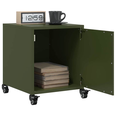Bedside Cabinets 2 Pcs 36X39X43.5 Cm Steel