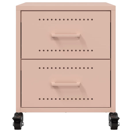 Bedside Cabinets 2 Pcs 36X39X43.5 Cm Steel