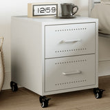 Bedside Cabinets 2 Pcs 36X39X43.5 Cm Steel
