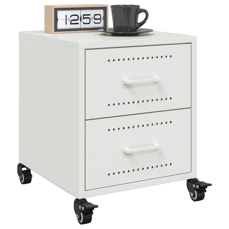 Bedside Cabinets 2 Pcs 36X39X43.5 Cm Steel