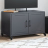 Tv Cabinet 68X39X43.5 Cm Steel