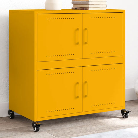 Sideboard Olive 68X39X72 Cm Steel
