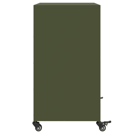 Sideboard Olive 68X39X72 Cm Steel