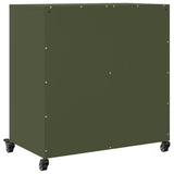 Sideboard Olive 68X39X72 Cm Steel