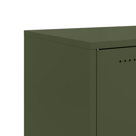 Sideboard Olive 68X39X72 Cm Steel