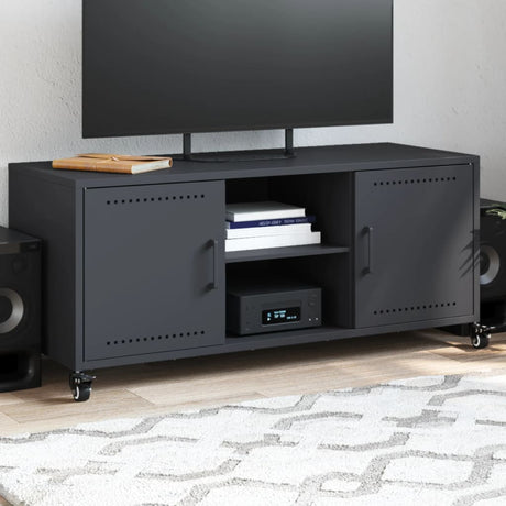 Tv Cabinet Olive 100.5X39X43.5 Cm Steel