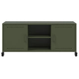Tv Cabinet Olive 100.5X39X43.5 Cm Steel
