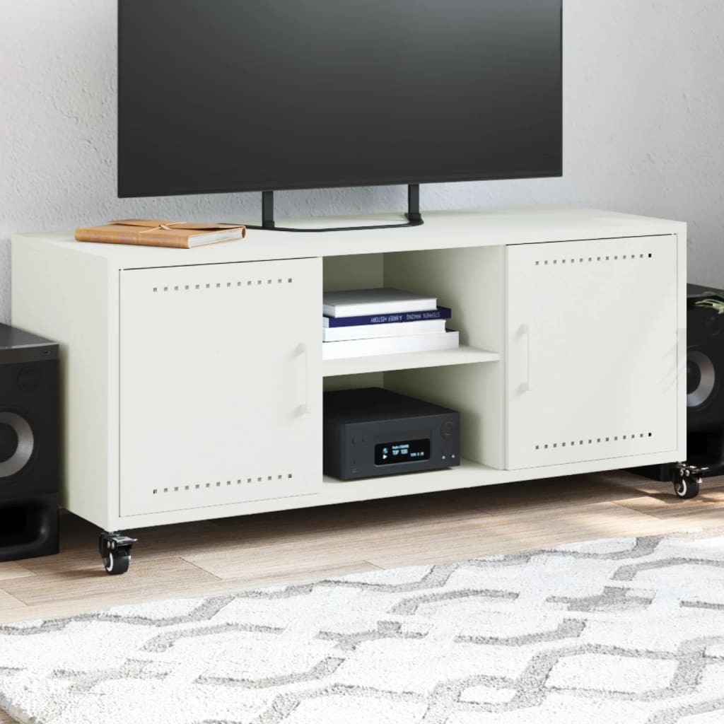 Tv Cabinet Olive 100.5X39X43.5 Cm Steel