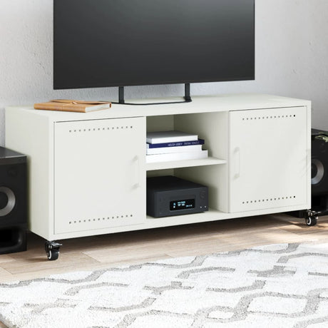 Tv Cabinet Olive 100.5X39X43.5 Cm Steel