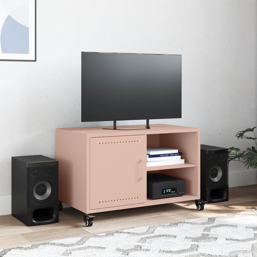 Tv Cabinet 68X39X43.5 Cm Steel
