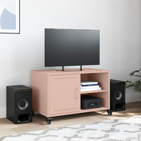 Tv Cabinet 68X39X43.5 Cm Steel