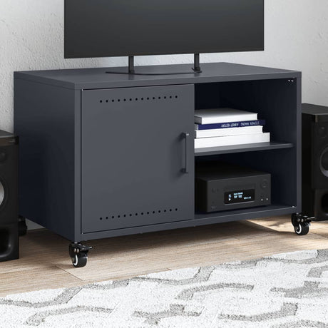Tv Cabinet 68X39X43.5 Cm Steel