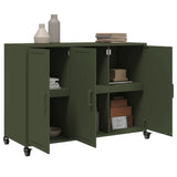 Sideboard Olive 100.5X39X72 Cm Steel