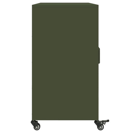 Sideboard Olive 100.5X39X72 Cm Steel