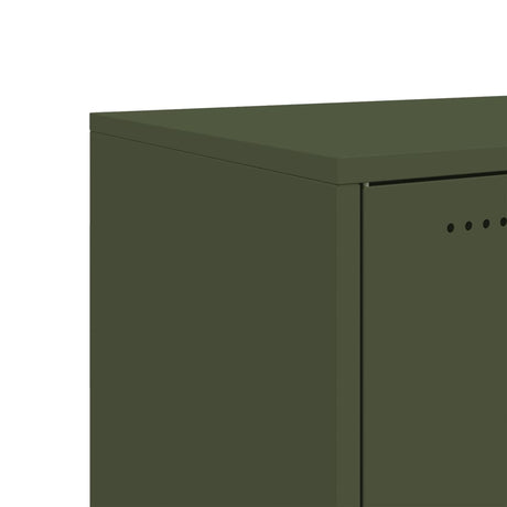 Sideboard Olive 100.5X39X72 Cm Steel