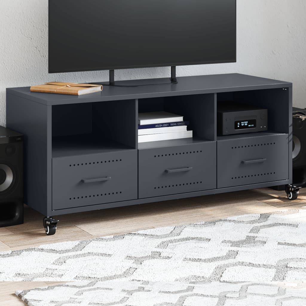 Tv Cabinet 100.5X39X43.5 Cm Steel