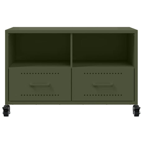 Tv Cabinet Olive 68X39X43.5 Cm Steel