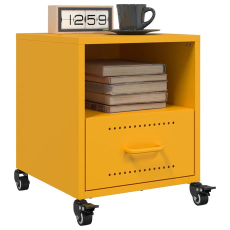 Bedside Cabinets 2 Pcs 36X39X43.5 Cm Steel