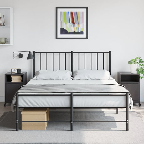 Bedside Cabinets 2 Pcs 36X39X59 Cm Steel