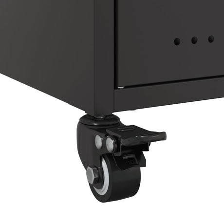 Bedside Cabinets 2 Pcs 36X39X59 Cm Steel