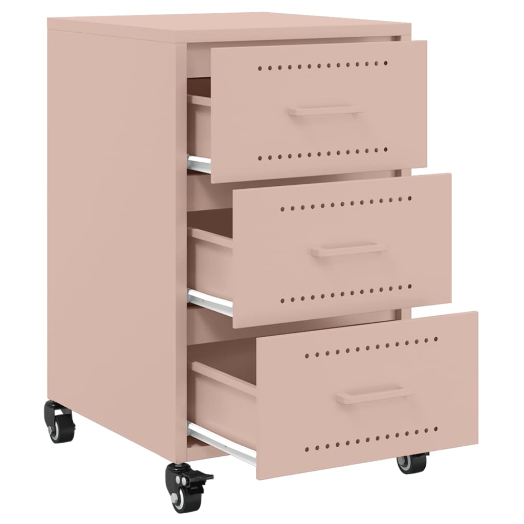 Bedside Cabinet 36X39X59 Cm Steel