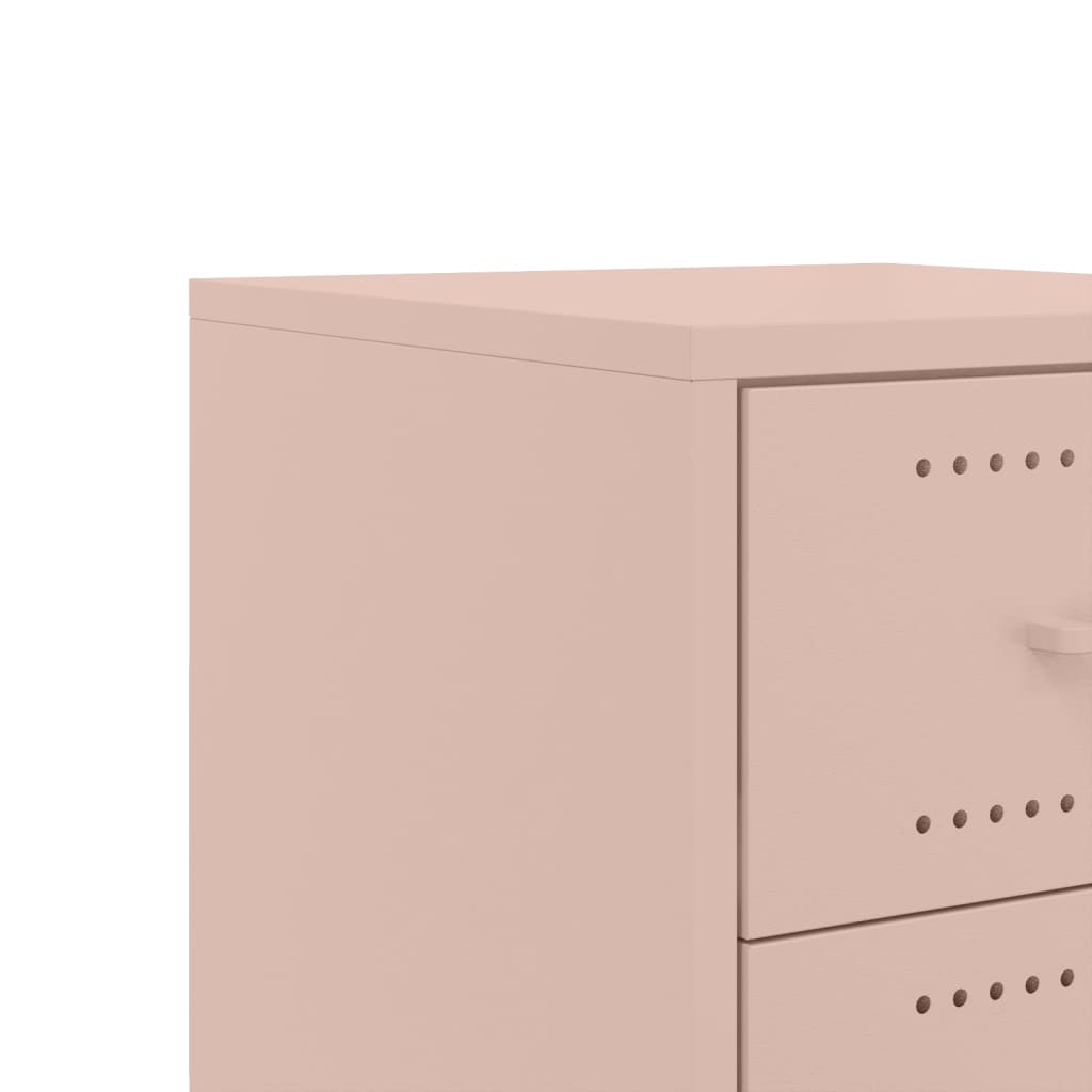 Bedside Cabinet 36X39X59 Cm Steel
