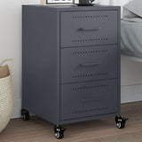 Bedside Cabinet 36X39X59 Cm Steel
