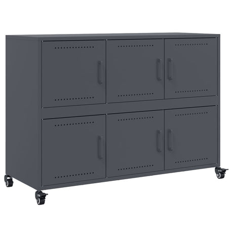 Sideboard 100.5X39X72 Cm Steel