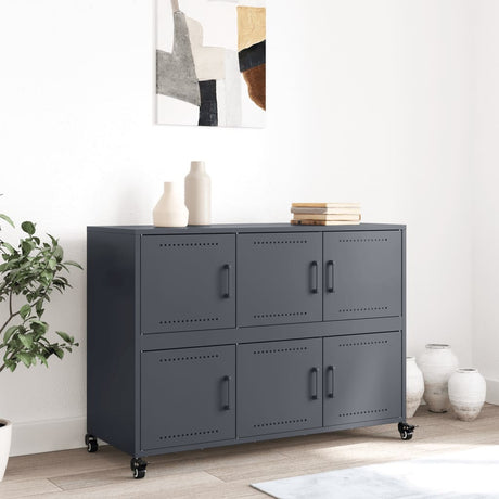 Sideboard 100.5X39X72 Cm Steel