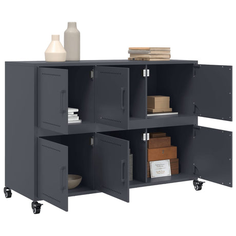 Sideboard 100.5X39X72 Cm Steel