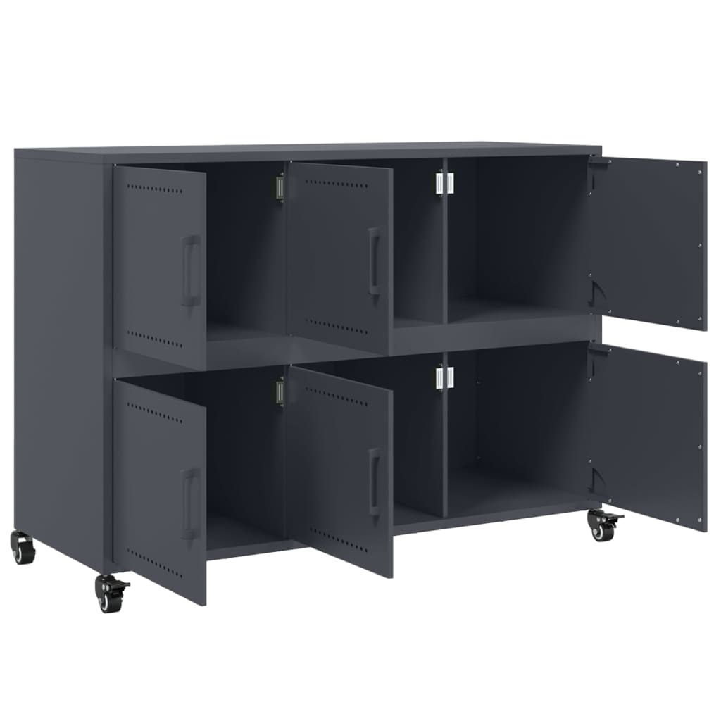 Sideboard 100.5X39X72 Cm Steel