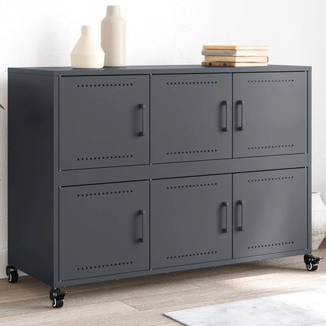 Sideboard 100.5X39X72 Cm Steel