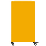 Sideboard Mustard 100.5X39X72 Cm Steel