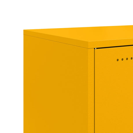 Sideboard Mustard 100.5X39X72 Cm Steel